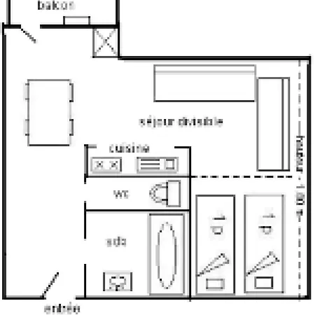 Apartamento Résidence Croix Du Sud - Fonctionnel · Centre Station · Vue Pistes · Casier à Skis Mae-6404 *